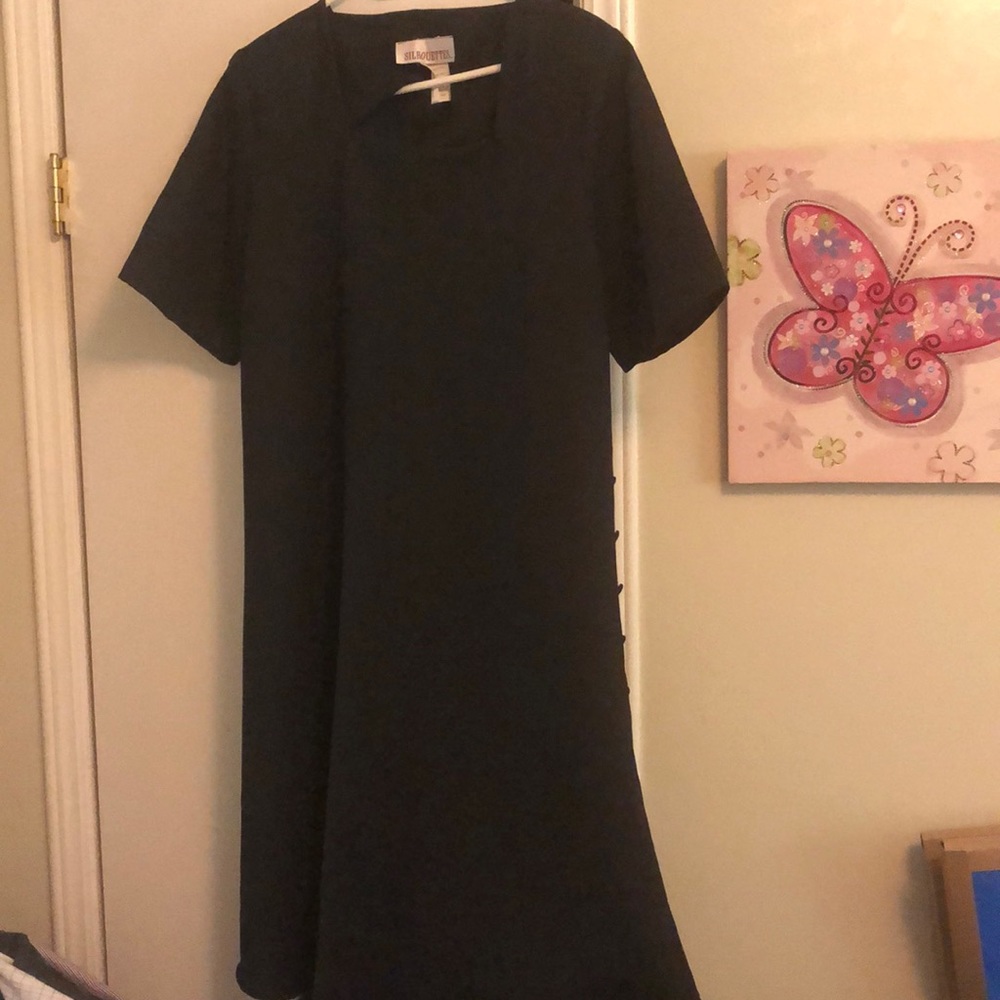 A black dress by Silhouettes size 14